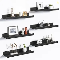 upsimples Floating Shelves, Set of 6