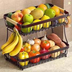 Sevenblue 2 Tier Large Fruit Basket 