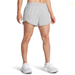 Under Armour Womens Fly by Heathered Shorts, (011) Mod Gray Medium Hea