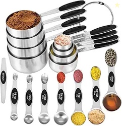 16 Pieces Measuring Cups and Spoons