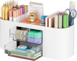 Marbrasse Desk Organizer Pen Holder