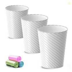 Bathroom Trash Can, 3 Pack 