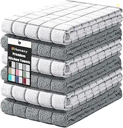 Homaxy Premium Cotton Kitchen Towels 16x 28