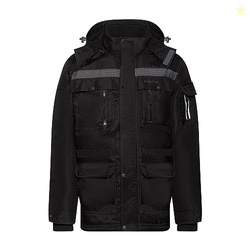 Arctix Men's Performance Tundra Jacket With Added Visibility, Black, M