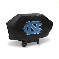 Rico Industries NCAA North Carolina Tar Heels Black Deluxe Grill Cover