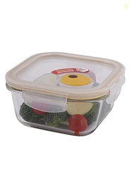 Lock & Lock Purely Better Glass Food Storage Container with Steam Vent