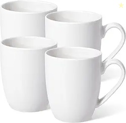 Urbanstrive Large Coffee Mugs Set of 4