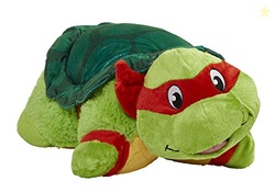 Pillow Pets Raphael TMNT, Nickelodeon Teenage Mutant Ninja Turtles Stu