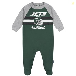 Gerber Baby NFL Team Footed Coverall, Jets, 0-3 Months