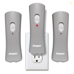 Energizer Auto-On LED Flashlights Rechargeable (3-Pack) for Home Power