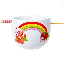 Silver Buffalo Strawberry Shortcake Vintage Rainbow Featuring Custard 