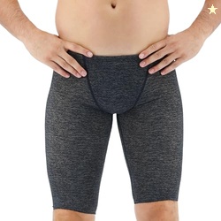 TYR Men's Standard Durafast One Jammer Swimsuit, Pitch Black, 30