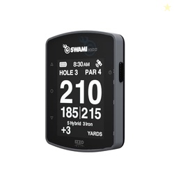 Swami KISS 2.0 Handheld Golf GPS Ragnefinder with Integrated Magnets -