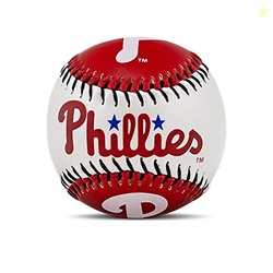 Franklin Sports Philadelphia Phillies MLB Team Baseball - MLB Team Log