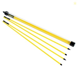 Callaway Alignment Stix, Golf Swing Trainer, Yellow, 48 Inches (Collap