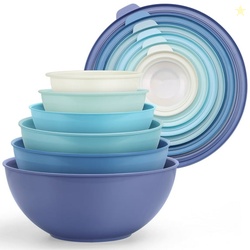 Walchoice Mixing Bowls with Airtight Lids Set of 6