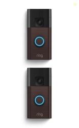 Ring Battery Doorbell, Home or business security with Head-to-Toe vide