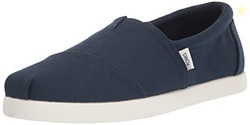 TOMS Men's Alpargata Recycled Cotton Canvas, Navy
