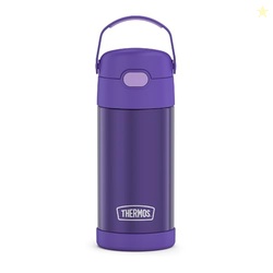 THERMOS FUNTAINER Water Bottle with Straw - 12 Ounce - Kids Stainless 
