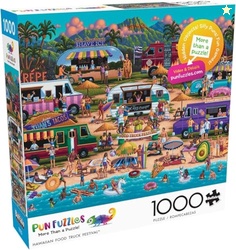 Buffalo Games Hawaiian Food Truck Festival Jigsaw Puzzle - 1000 Pieces