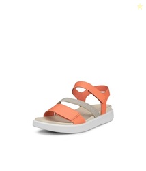 ECCO Flowt 2 Band, CORAL NUBUCK, 11-11.5