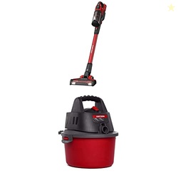 CRAFTSMAN V20 Cordless Stick Vacuum Kit with Portable Shop Vacuum, Wet