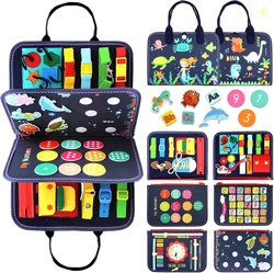 Montessori Busy Board & Busy Book for Toddlers