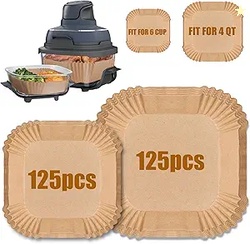 Palksky Air Fryer Liners 125 + 125 Pcs