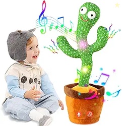 Dancing Talking Cactus Easter Baby Toy