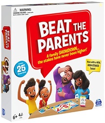 Beat The Parents Classic Family Trivia Game, Kids Vs Parents, with 25 