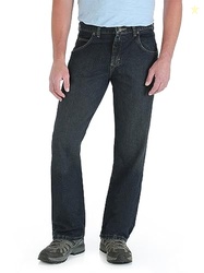 Wrangler Mens Big Rugged Wear Relaxed Straight Fit Jeans, Union, 48W x