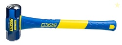 Estwing 4-Pound Hard Face Sledge Hammer, 50-55 HRC, 16-Inch Fiberglass