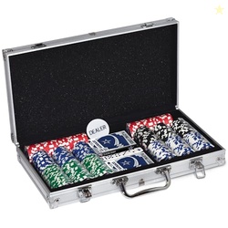 MasterPieces Game Day - NFL Dallas Cowboys - 300 Piece Poker Chip Set,