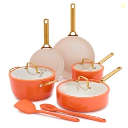 GreenPan Nonstick Reserve Pro 10 Piece Cookware Set, NSF Certified Cer