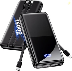 Portable Charger Power Bank - 15000mAh