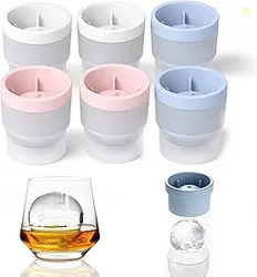 6 Pcs Ice Ball Maker Mold