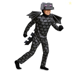 Disguise Ender Dragon Costume, Official Deluxe Minecraft Costume for K