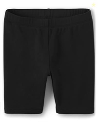 Gymboree Girls and Toddler Bike Shorts, Black, 6