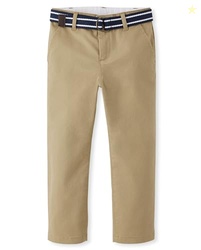 Gymboree,and Toddler Belted Chino Pants,Tan,3T