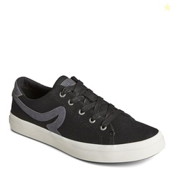 Sperry Women's Sandy Lace to Toe Platform, Black, 7 W