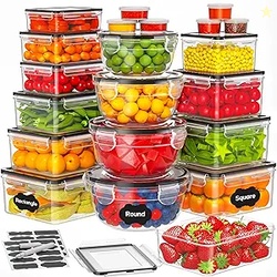 42 PCS Food Storage Containers with Lids 