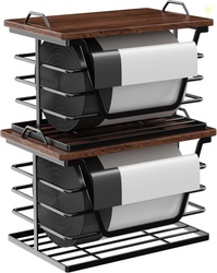 2 Pack Stackable Trash Bag Holders