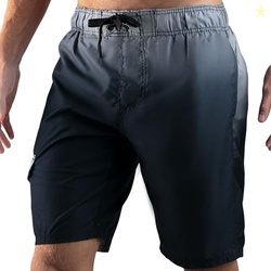 Kanu Surf Men's Swim Trunks (Regular & Extended Sizes), Mirage Black, 
