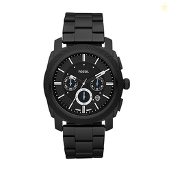 Fossil Men's Machine Quartz Stainless Steel Chronograph Watch, Color: 