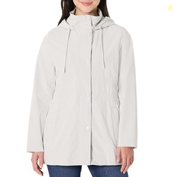 Amazon Essentials Women's Relaxed-Fit Lightweight Waterproof Long Hood