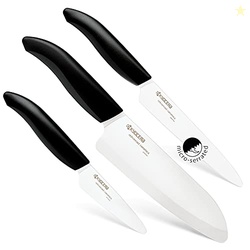 Kyocera Advanced Ceramics  Revolution Series 3-Piece Ceramic Knife Set