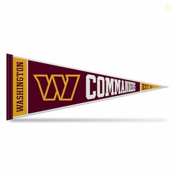 Rico Industries NFL Football Washington Commanders Rally 12" x 30" Fel
