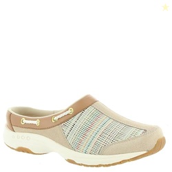 Easy Spirit Travelport Women's Slip On, 10 E US, Natural-Wood-Ash-Mult