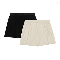Hanes Women's Originals Sleep Shorts, 2-Pack, Comfywear Supersoft Rib 