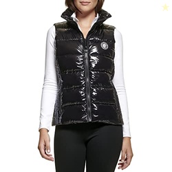 DKNY Women's Sport Vest,Black,Small